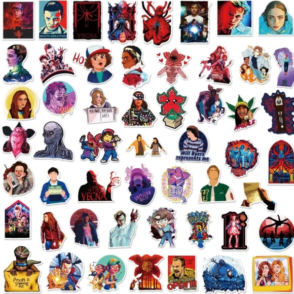 Stranger Things Stickers - Picture 3 of 10